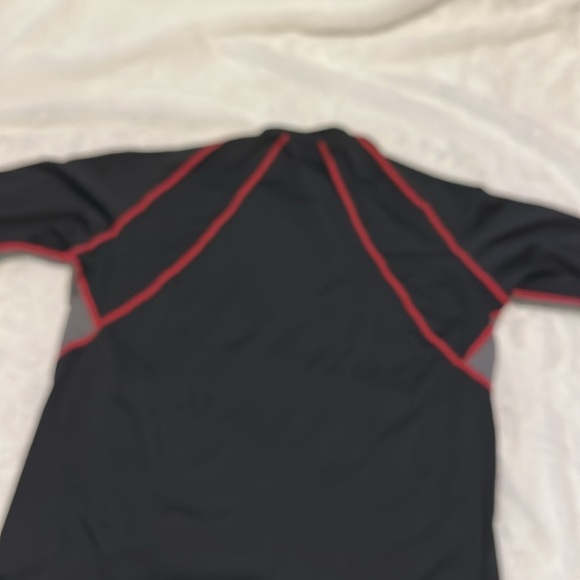 Tesla Mens Cool Dry Compression Baselayer Short Sleeve T-Shirt, Zero Block - Picture 9 of 9